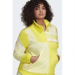 RARE Adidas DANIËLLE CATHARI TRACKSUIT Adibreasz 2X NEW!! NWT’s Yellow Patchwork